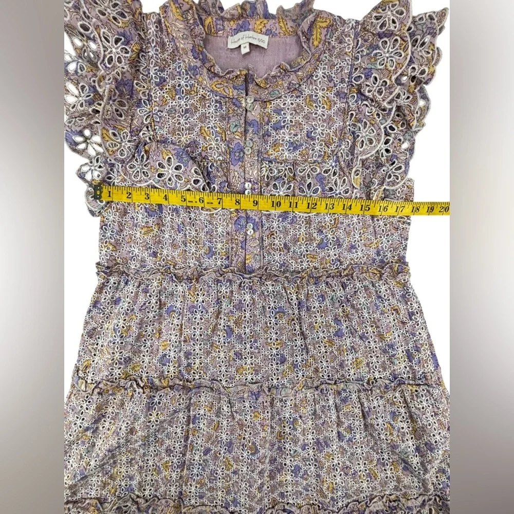 House of Harlow 1960 | Lined Floral Eyelet Dress | Medium | Like‎ New!!!